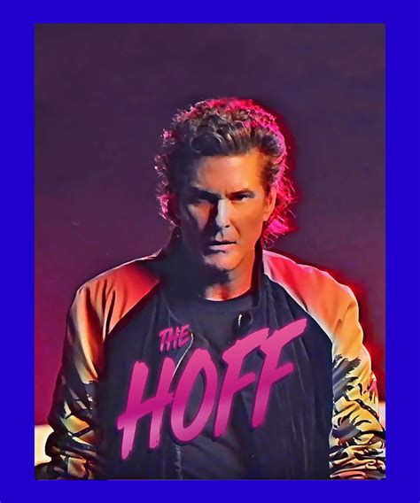 More Then Awesome The Hoff David Hasselhoff Retro Allover Patten