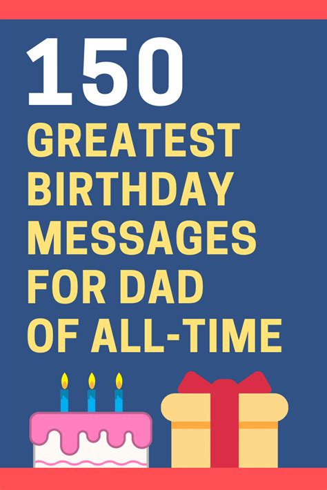 150 Original Birthday Messages For Dad