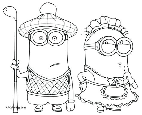 Despicable Me Minions Coloring Pages at GetColorings.com | Free