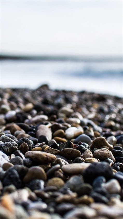 Pebbles On The Beach Iphone 5 Wallpaper Download Find More Free Ipad