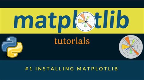 Matplotlib Plotting Tutorials 001 Installing Matplotlib YouTube