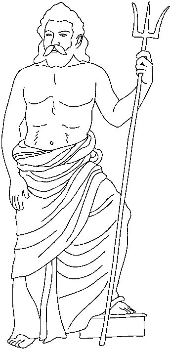 Dibujos De Mitolog A Griega Dioses Y Diosas Para Colorear Y 7080 The