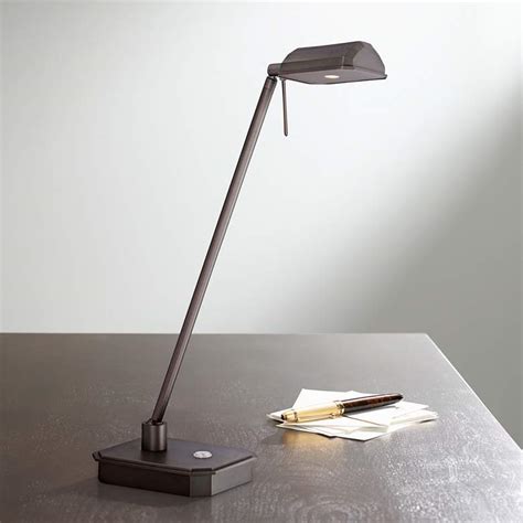 George Kovacs Ashton Bronze Patina Led Desk Lamp 8m254 Lamps Plus