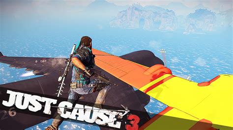 Hijacking Cargo Plane Mid Flight Just Cause 3 Bavarium Sea Heist