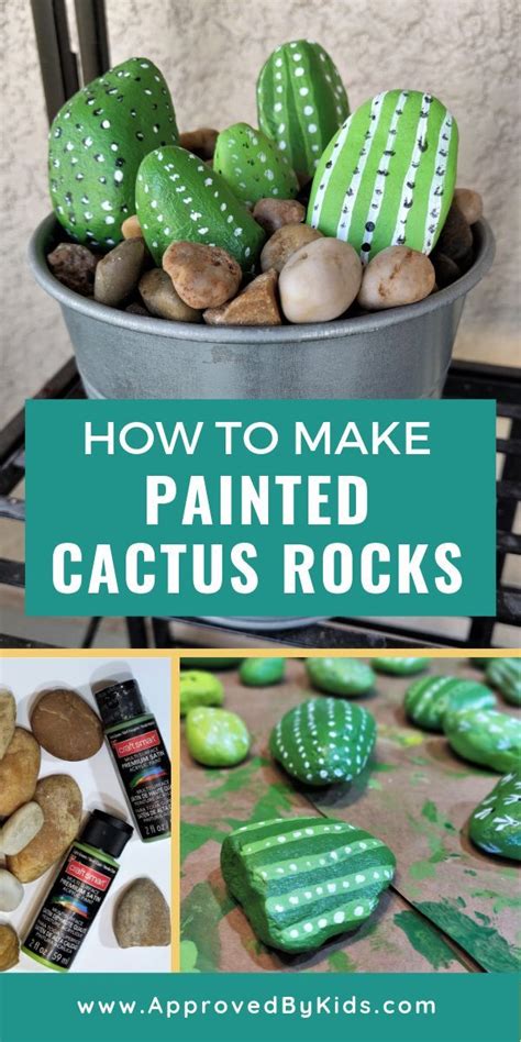 Check spelling or type a new query. How to Make Painted Rock Cactus - These DIY painted rock ...