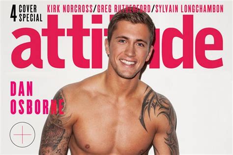 Dan Osborne Naked Splash Star Strips Off For Attitude Magazine Naked