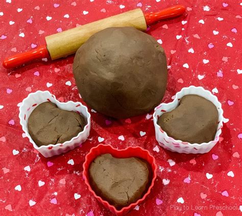 irresistible chocolate play dough for sensory play