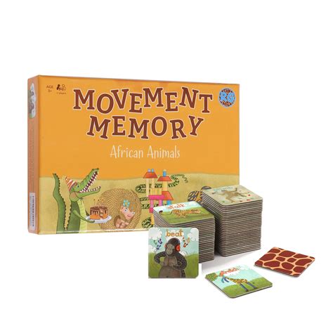 Buy Movement Memory Game For Toddlers 2 4 Years Educational Matching