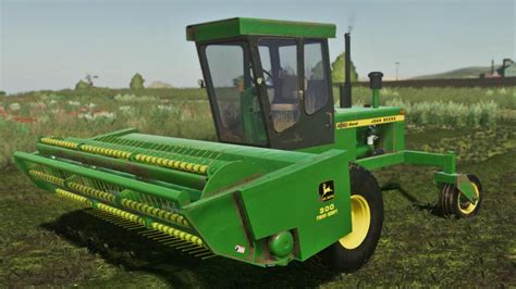 John Deere Windrower V1000 Fs19 Farming Simulator 2022 Mod Ls