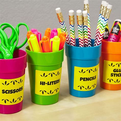 7 School Label Ideas To Organize Your Classroom School Supplies Diy