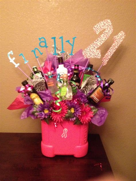 Flower bouquets also make for great retirement gifts. Pin by Charity Garza on College | Liquor bouquet, Gifts ...
