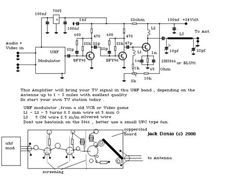 Figure 1094 Simple Uhf Modulator Booster Tv Signal Modulators