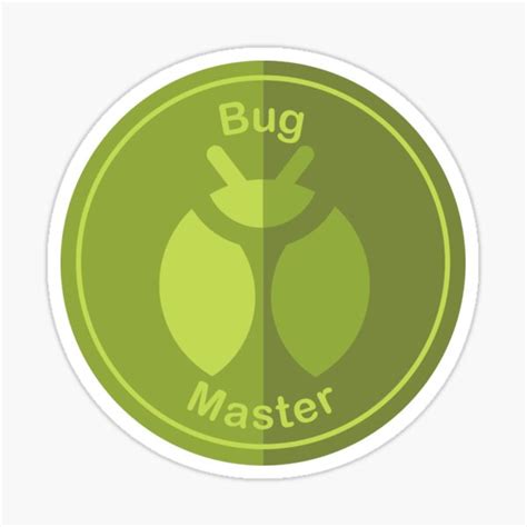 Bug Type Master Sticker For Sale By Meganatious Redbubble