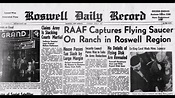 What Really Happened at Roswell 1947 - YouTube