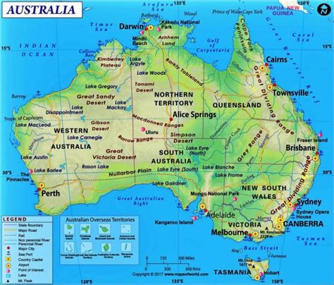 √ Peta Benua Australia Penjelasan Lengkap Sindunesia
