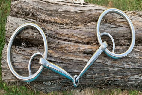 o ring locked weighted smooth snaffle kerry kelley bits and spurs