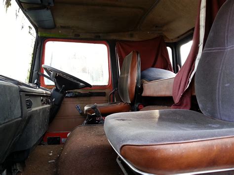Volvo F7 Interior A Shot Of An Old Volvo F7 Sleeper Cab Truckerpat