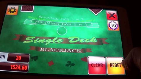 Single Deck Blackjack Free Mobile Table Gameplay Youtube