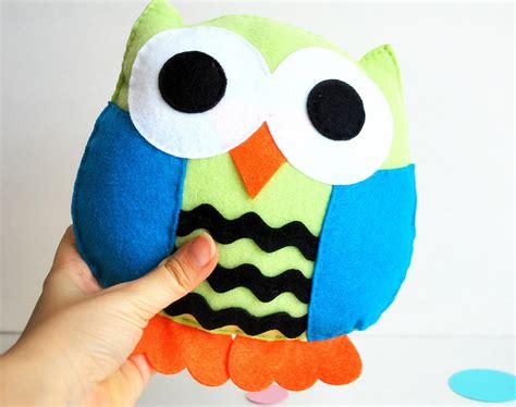 owl pillow pdf sewing pattern and instructions a774 on luulla