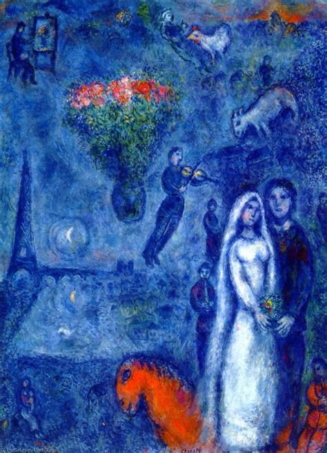 Artist And His Bride Marc Chagall The Encyclopedia Of