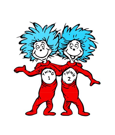Thing One And Thing Two Dr Seuss Wiki Fandom