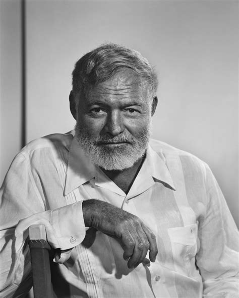 Ernest Hemingway Yousuf Karsh