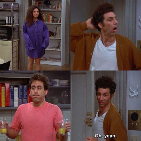 Seinfeld Elaine Jerry Seinfeld Seinfeld Kramer Tv Series Quotes