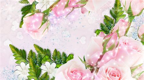 Sparkly Glitter Flowers Wallpapers 4k Hd Sparkly Glitter Flowers