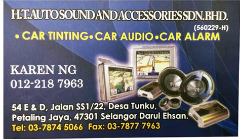 Hoaw auto accessories sdn bhd. HT Auto Sound & Accessories Sdn.Bhd. - CarKaki.my