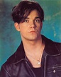 So young Robbie Williams in Take That