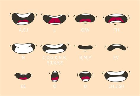Animation Mouth Alphabet Images Browse 379 Stock Photos Vectors And