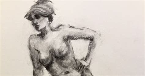 Connie Chadwell S Hackberry Street Studio Leaning Nude Original