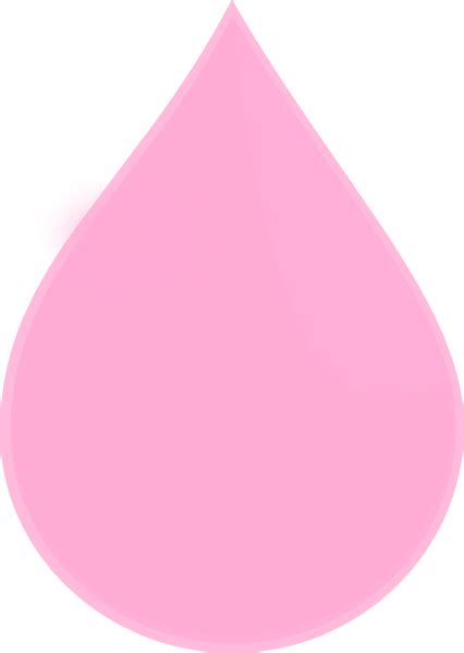 Pink Drop Clip Art At Vector Clip Art Online