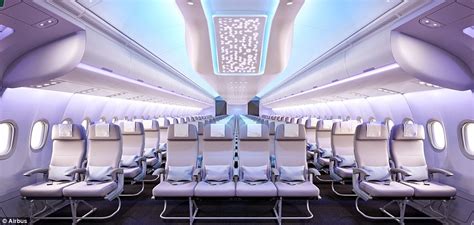 Airbus Unveils Cabin Interior For A Neo Planes Daily Mail Online