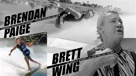 Brendan Paige And Brett Wing Barefoot Water Skiing Youtube