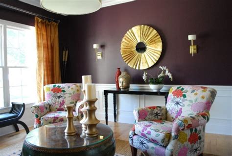 19 Purple And Gold Living Room Designs Decorating Ideas