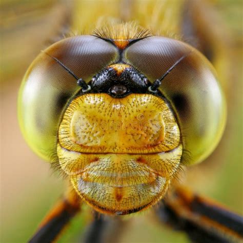 Portrait Of Dragonfly Stock Photo Image Of Wild Dragonfly 34813630