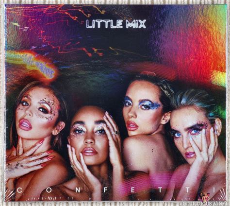 little mix ‎ confetti 2020 cd album limited edition digipak autographed voluptuous