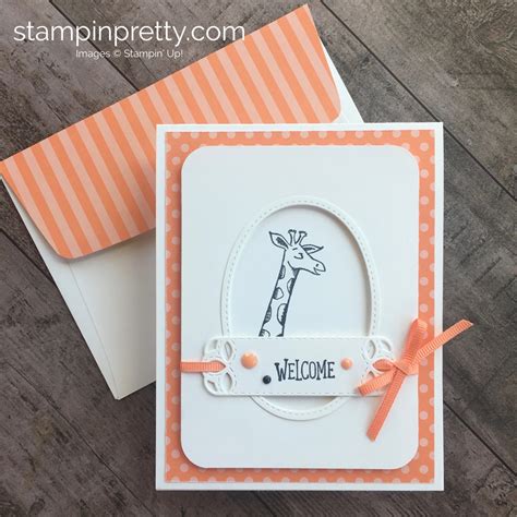 Nov 30, 2020 · next, find a baby shower thank you card design that you love and have it ready to go. Sneak Peek: Animal Outing Baby Card | Stampin' Pretty