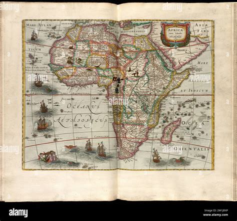 Africae Nova Tabula Africa Maps Early Works To 1800 Norman B