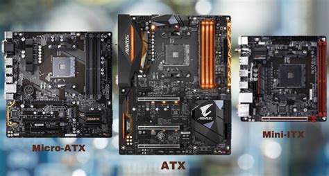Atx Vs Micro Atx Vs Mini Itx Motherboards Updated December Vlr Eng Br