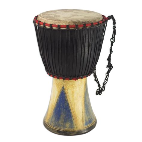 Unicef Market Authentic Traditional Djembe Drum Hand Crafted In Ghana