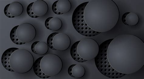Abstract 3d Circle Background With Holes 1181729 Vector Art At Vecteezy