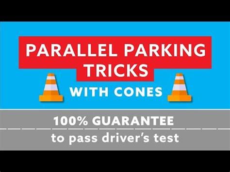 During your 6 month wait, you must acquire at least 24 hours of classroom education, 8 hours of driving time with a certified instructor and 50 hours of driving time with a licensed driver. Parallel Parking Tricks - Guarantee to pass road test - YouTube in 2020 | Parallel parking, Road ...