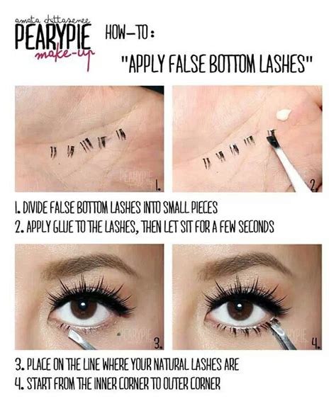 Have you ever spent hours in front of the mirror trying to apply fake eyelashes, only to end up with them sticking out at strange angles, or—worse—fall off completely after a few hours? Apply false bottom lashes | Beauty Tips | Pinterest ...