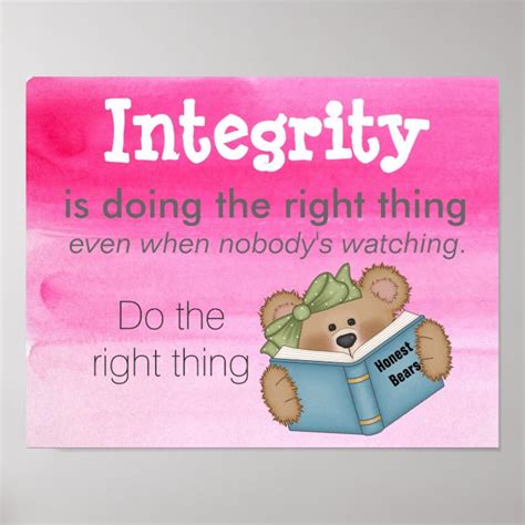 Teaching Integrity Poster Au