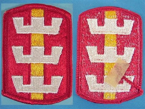 Us Wwii Patch 130th Engineer Brigade The Quartermaster By Ralf Haas