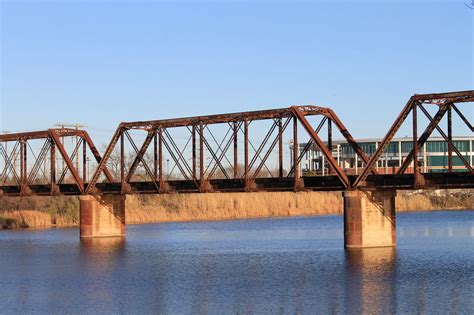 Up Brazos River Bridge Waco