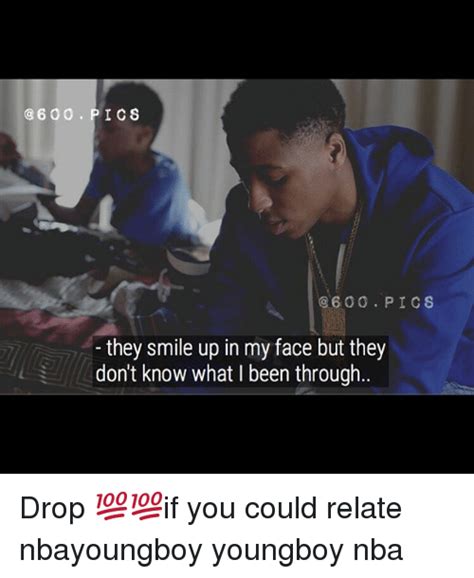 Kentrell desean gaulden, known as nba youngboy, is an american rapper, singer, and songwriter. 600 ICS 6 O O P I C S They Smile Up in My Face but They Don't Know What I Been Through Drop 💯💯if ...