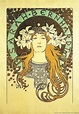 * wunderkammer *: Alphonse Mucha & Sarah Bernhardt: Estética Art ...